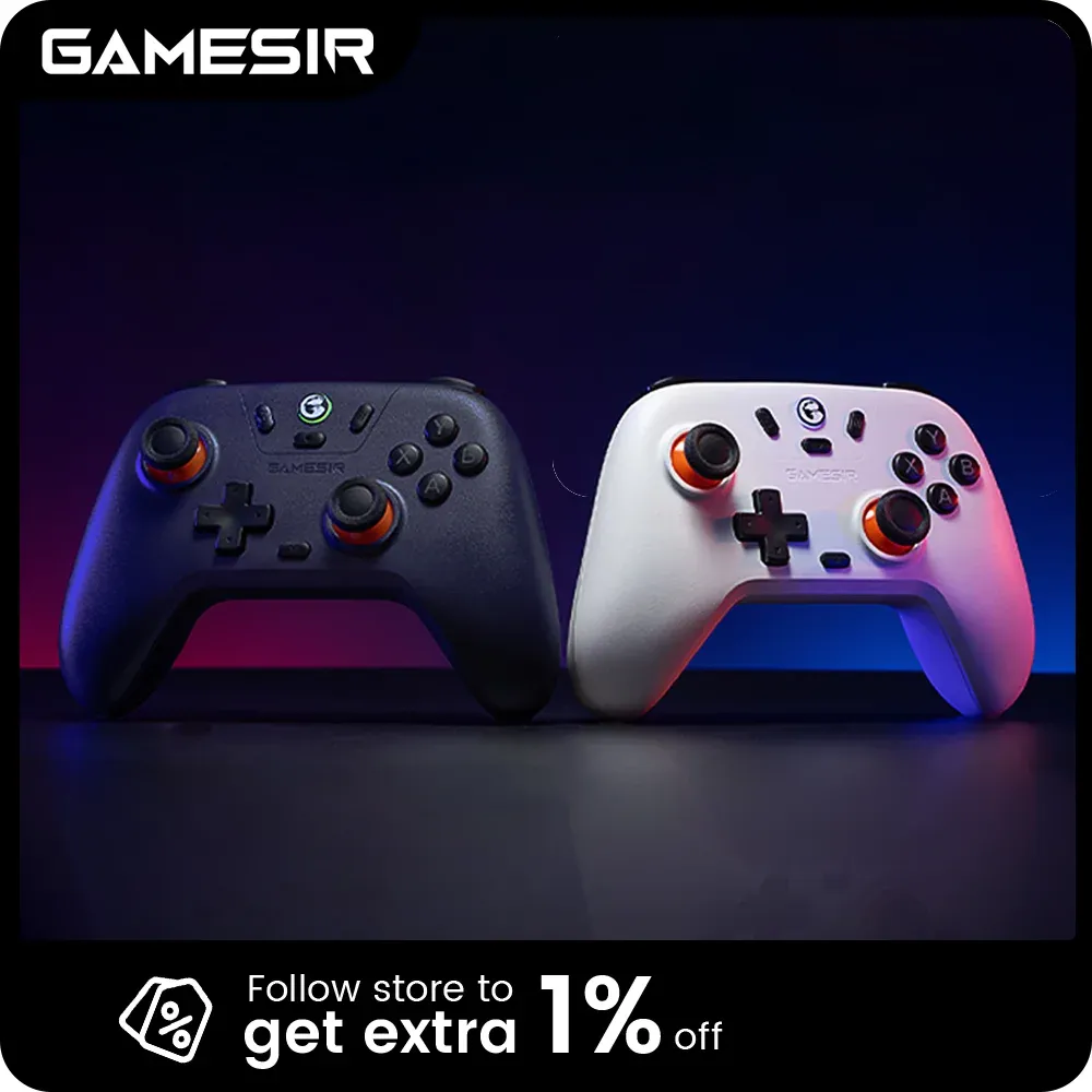 Manette de jeu GameSir Nova Lite à effet Hall pour Nintendo Switch, Android, PC et Steam