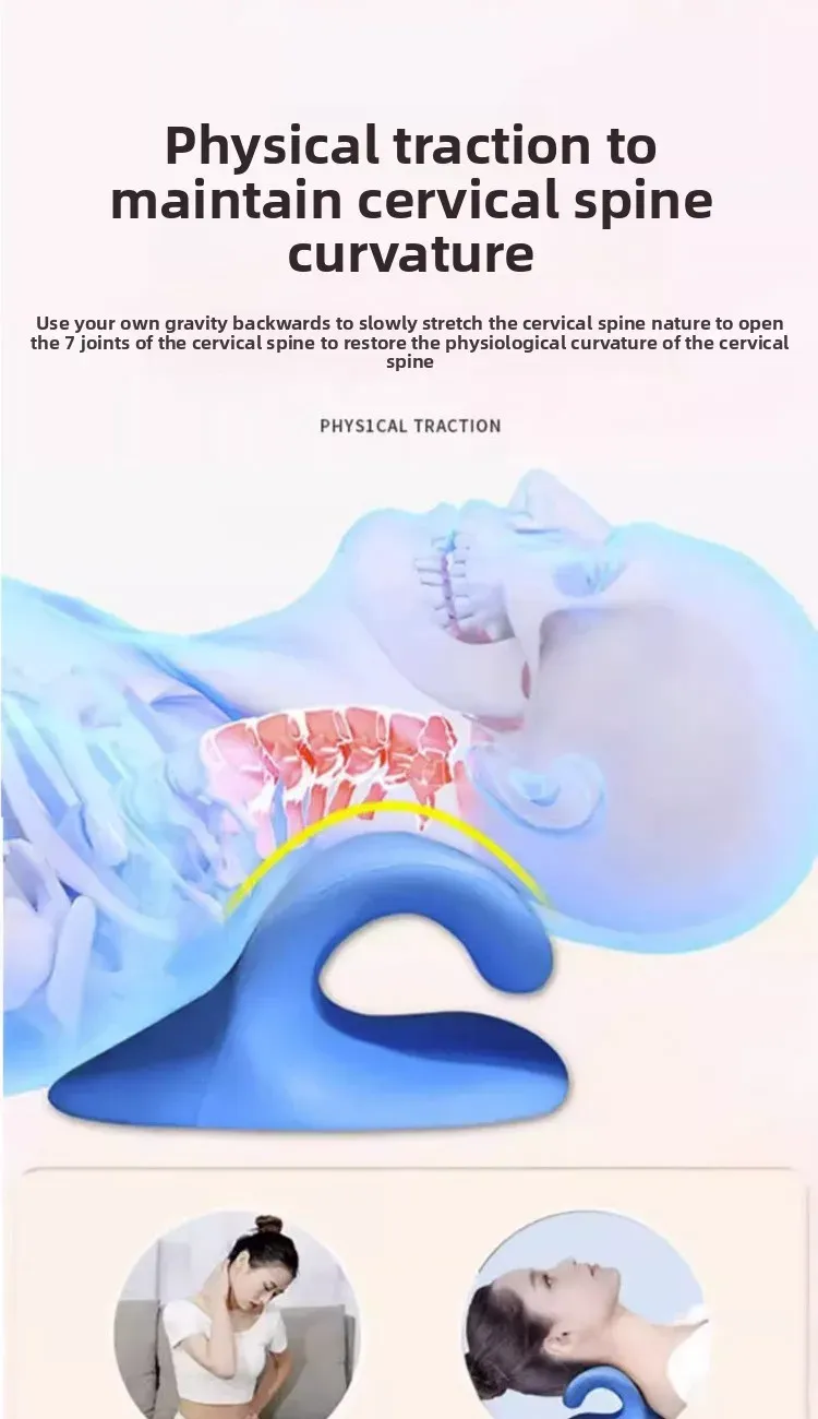 Utilisation du coussin pour la nuque et les épaules