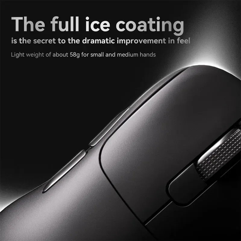 AJAZZ AJ179 Souris filaire et sans fil légère et ergonomique avec fonction macro, compatible ordinateur et ordinateur portable 5