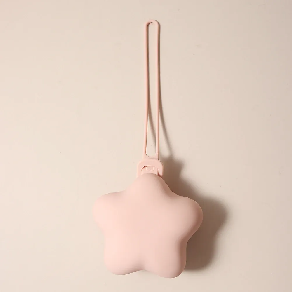 Étui de rangement personnalisé pour sucette bébé en silicone de qualité alimentaire, forme étoile, multicolore, 1 pièce 9