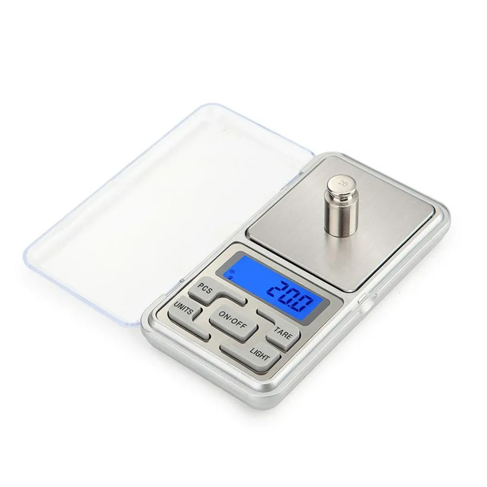 Mini balance de poche haute précision 500 g / 0,01 g, balance numérique à écran LCD, compacte et portable 7