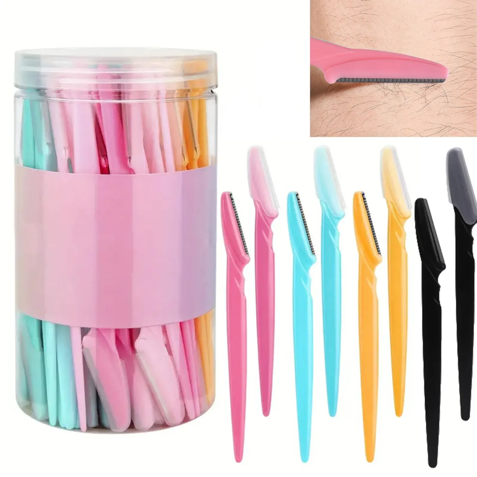 Rasoir de sourcils, détails