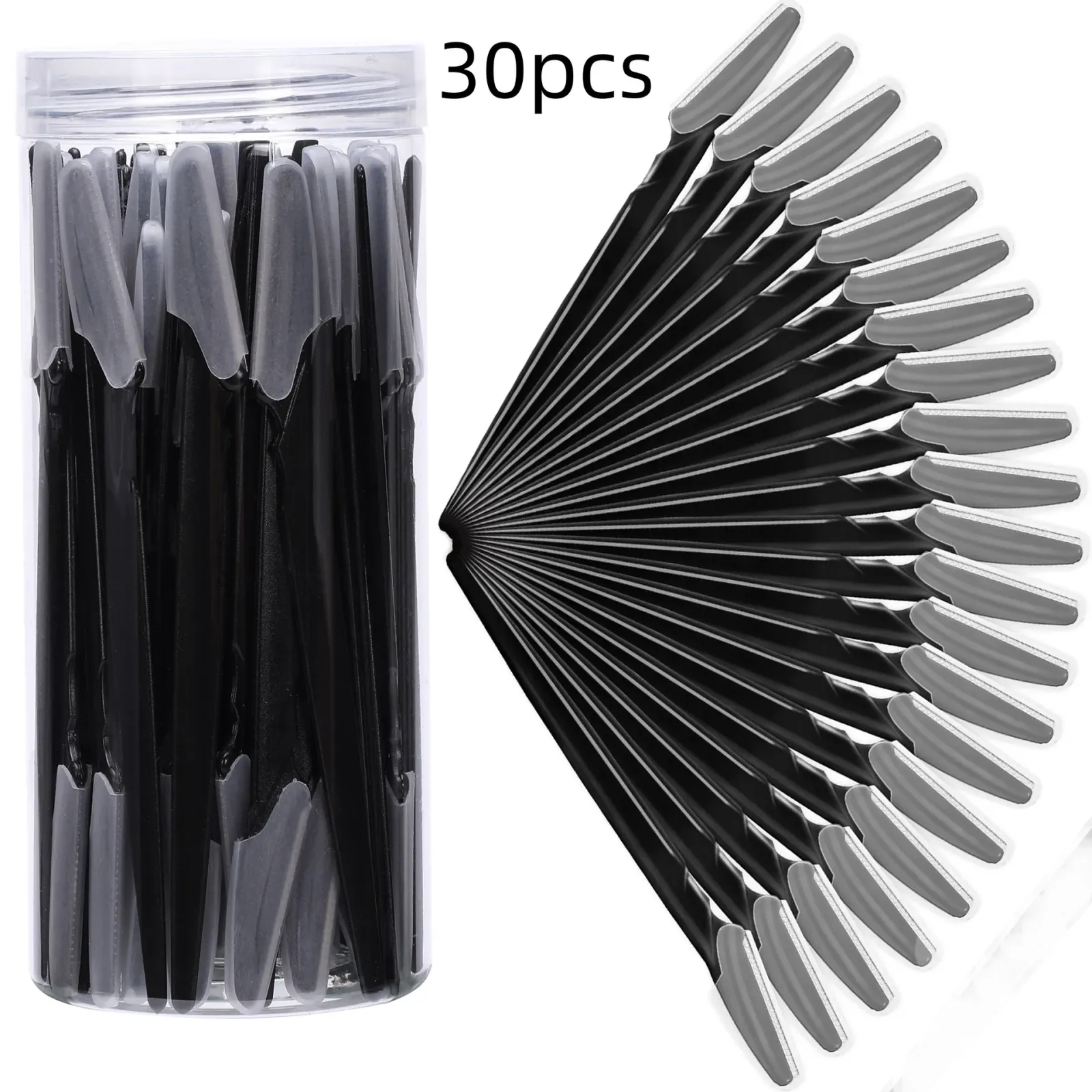 Détail du rasoir de sourcils