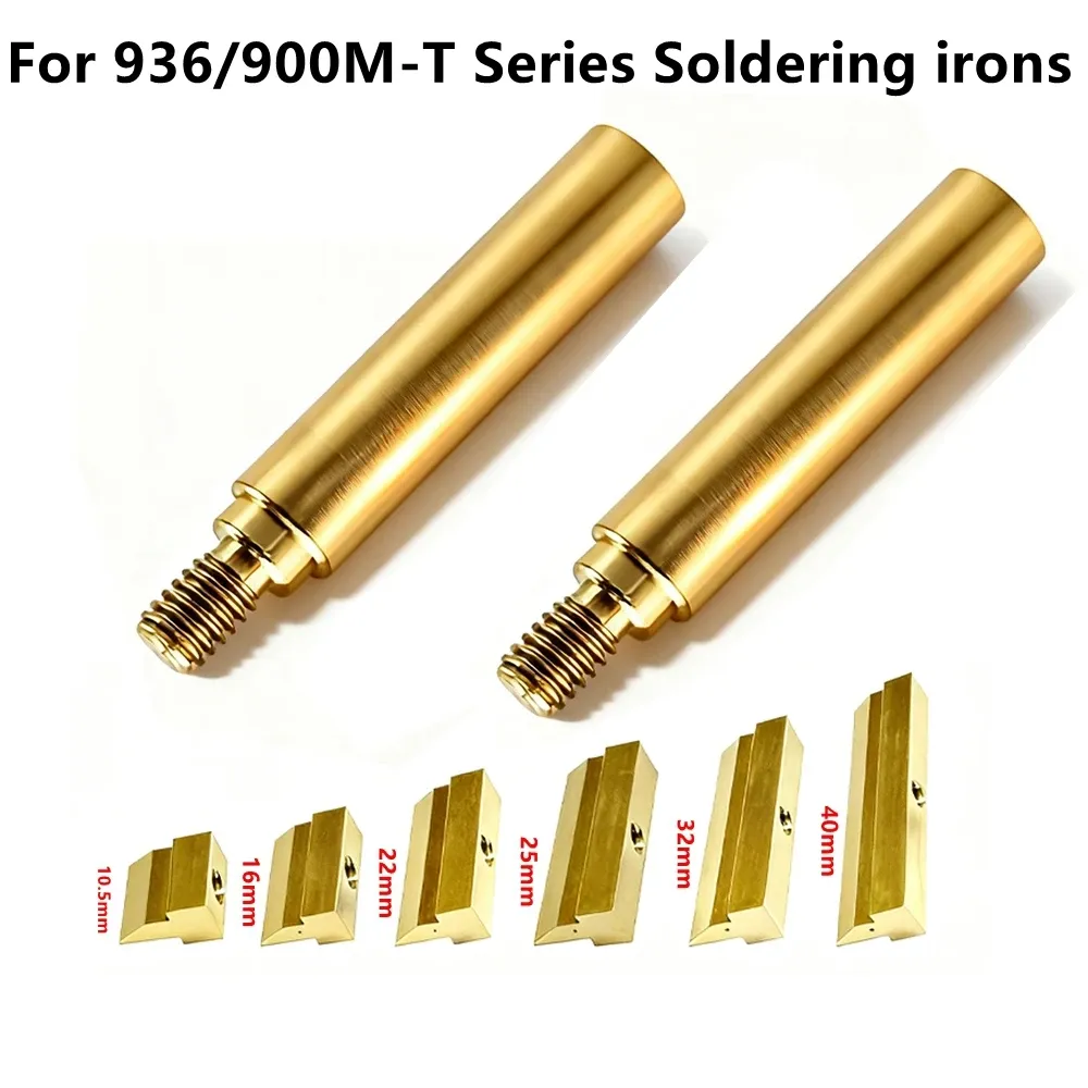 Pointe de fer à souder en forme d'ase, largeur 10,5 à 40 mm, compatible avec les outils de soudage des séries 936, 937, 8898, 8586 et 888D