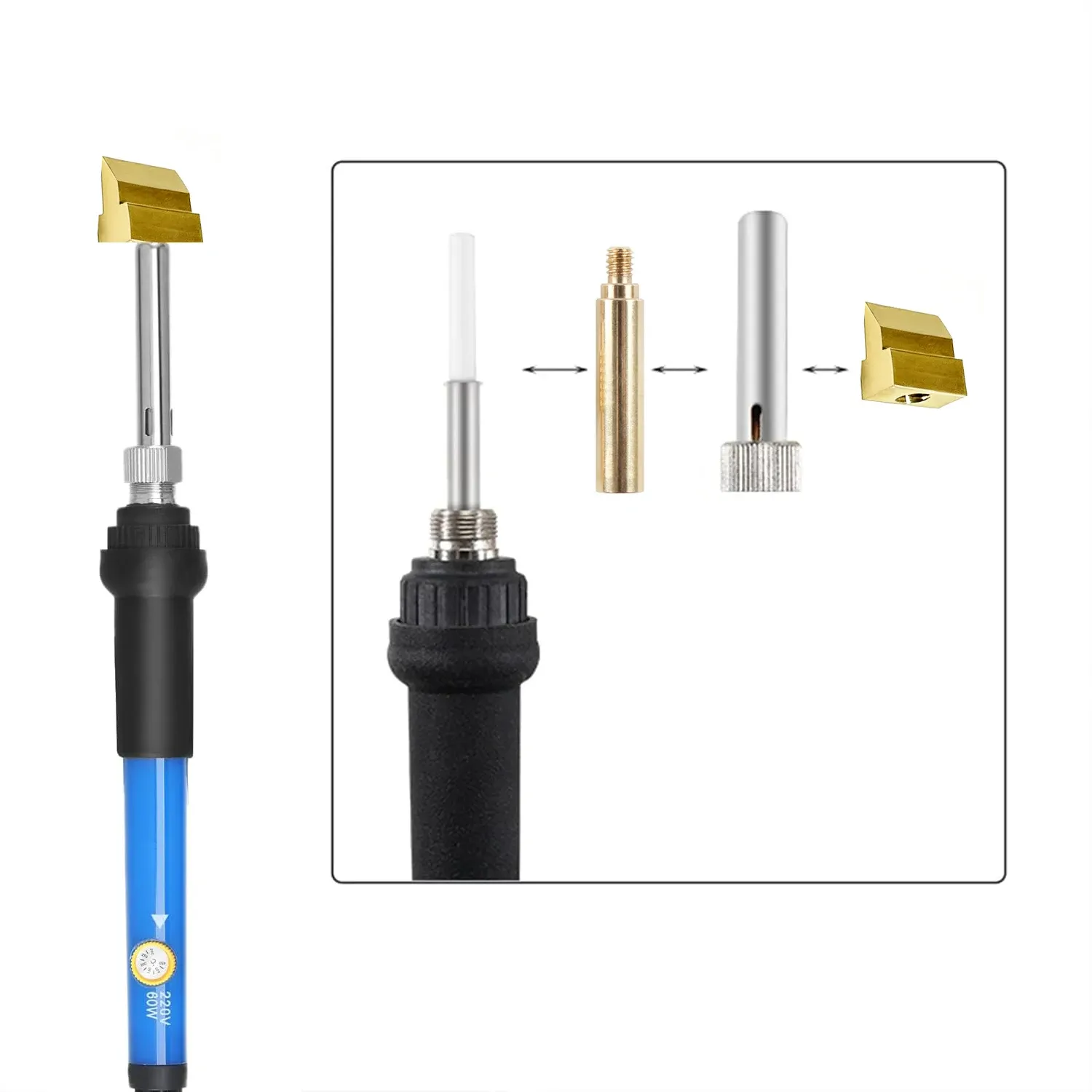 Panne à souder en T, en situation