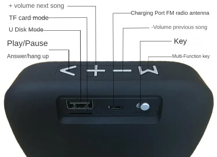 Haut-parleur portable pour activités de plein air