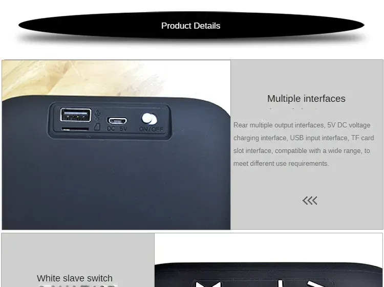 Haut-parleur Bluetooth posé dans un cadre de vie