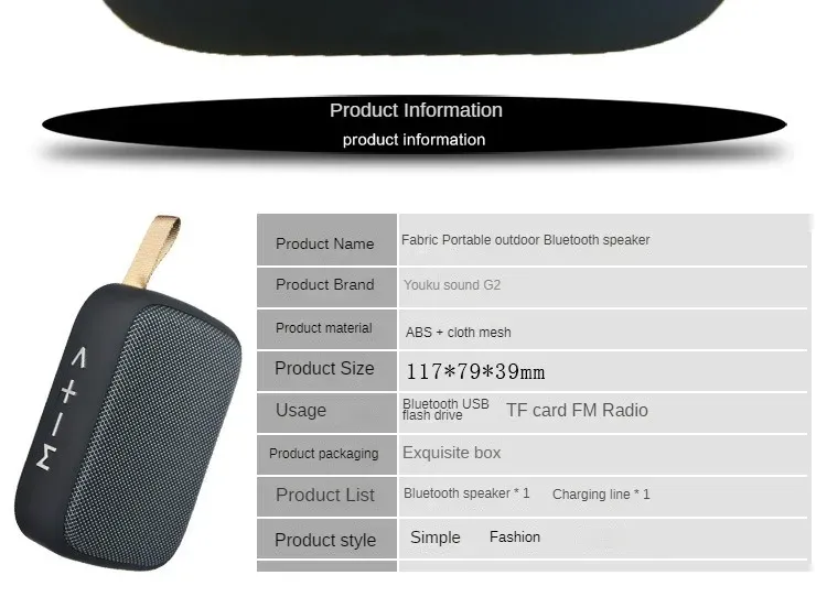 Détail des commandes du haut-parleur Bluetooth