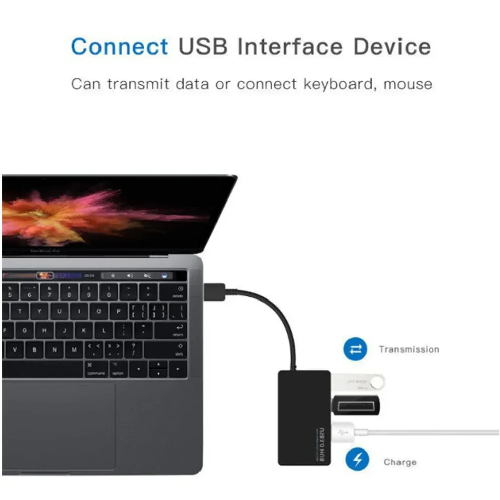 Hub USB multifonction pour bureau