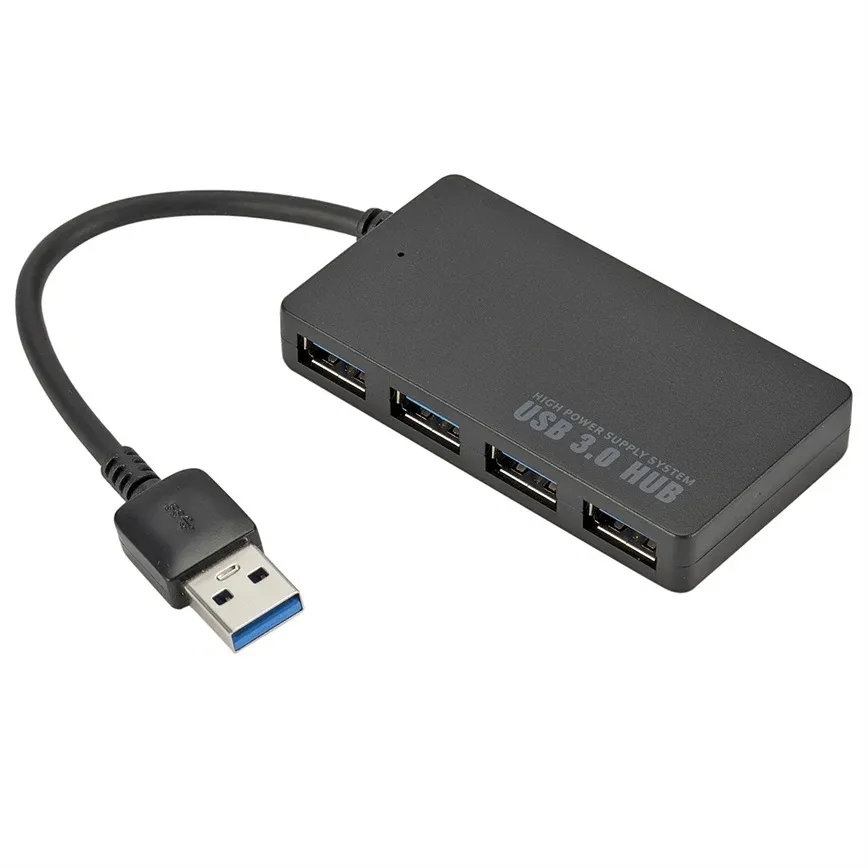 Hub USB en situation d'utilisation