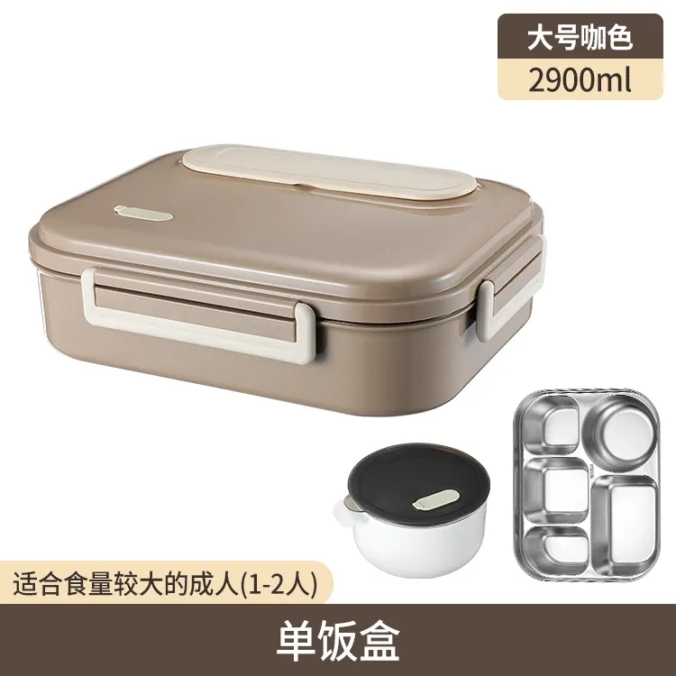 Boîte à déjeuner isolée en acier inoxydable 304 – Bento portable hermétique compatible micro-ondes 14