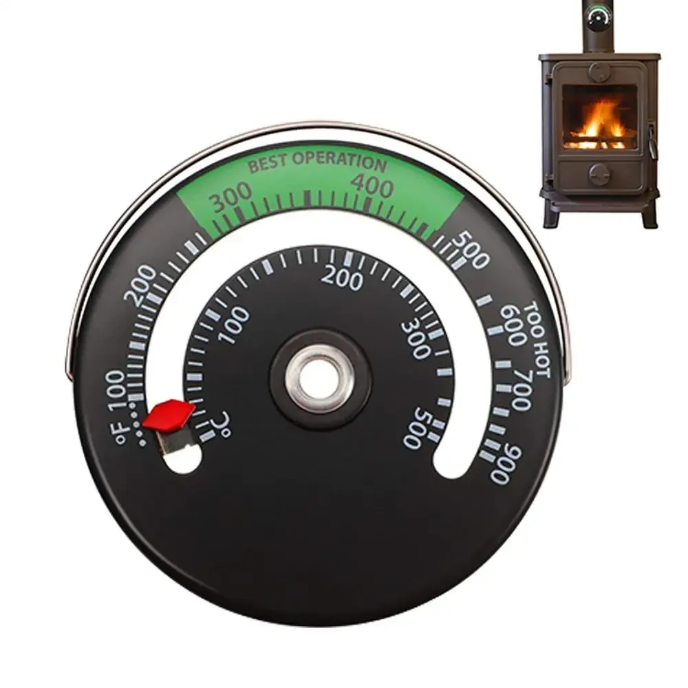 Thermomètre pour cheminée domestique