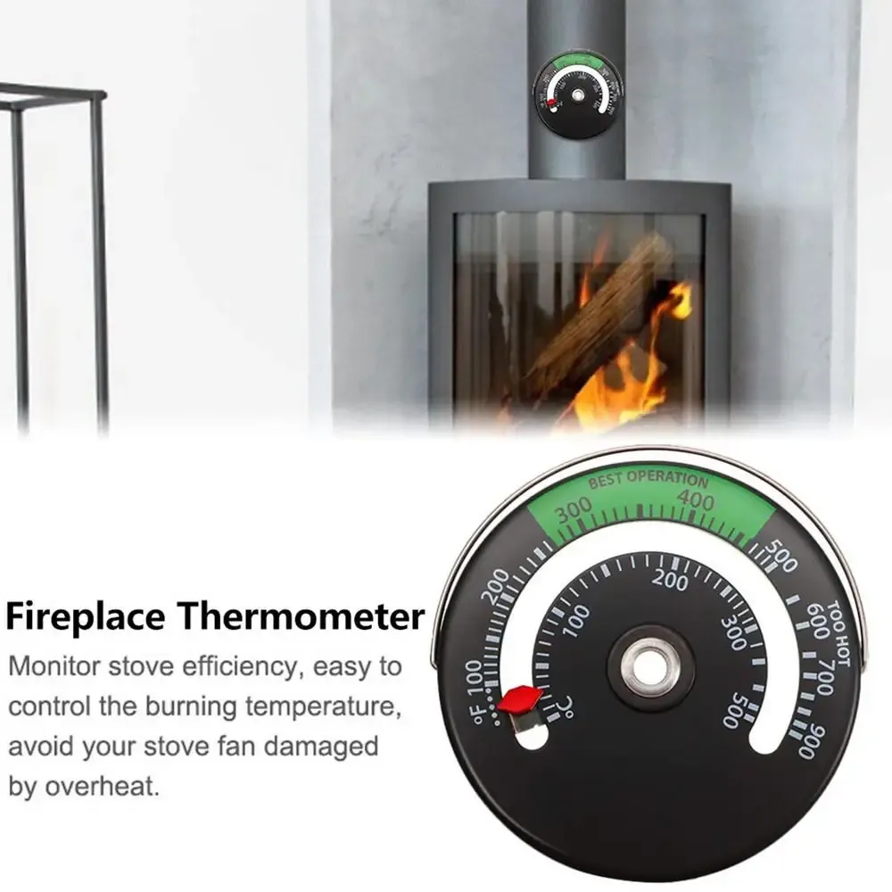 Thermomètre magnétique installé