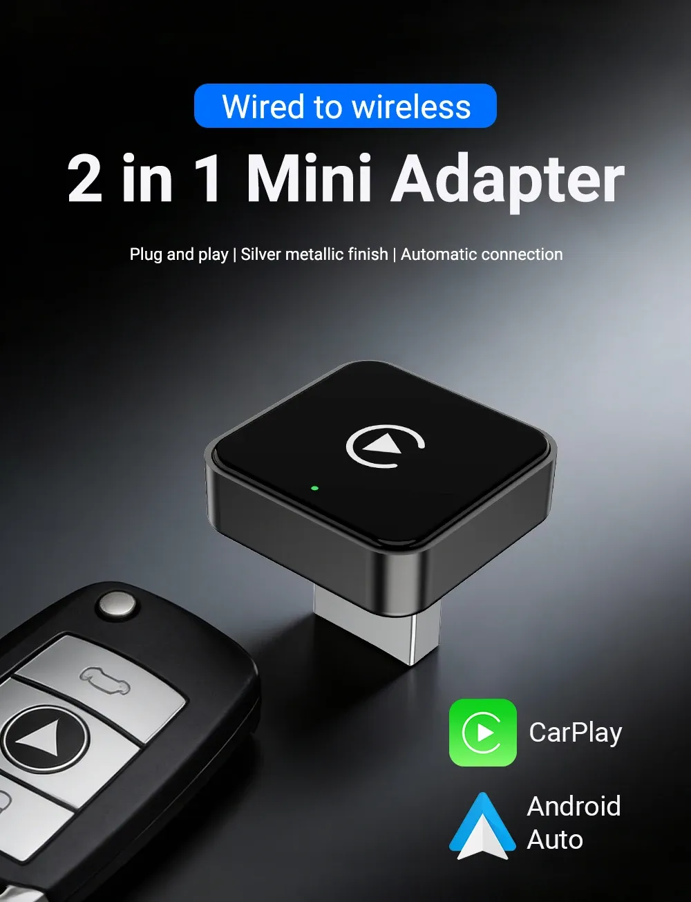 Adaptateur sans fil pour véhicule