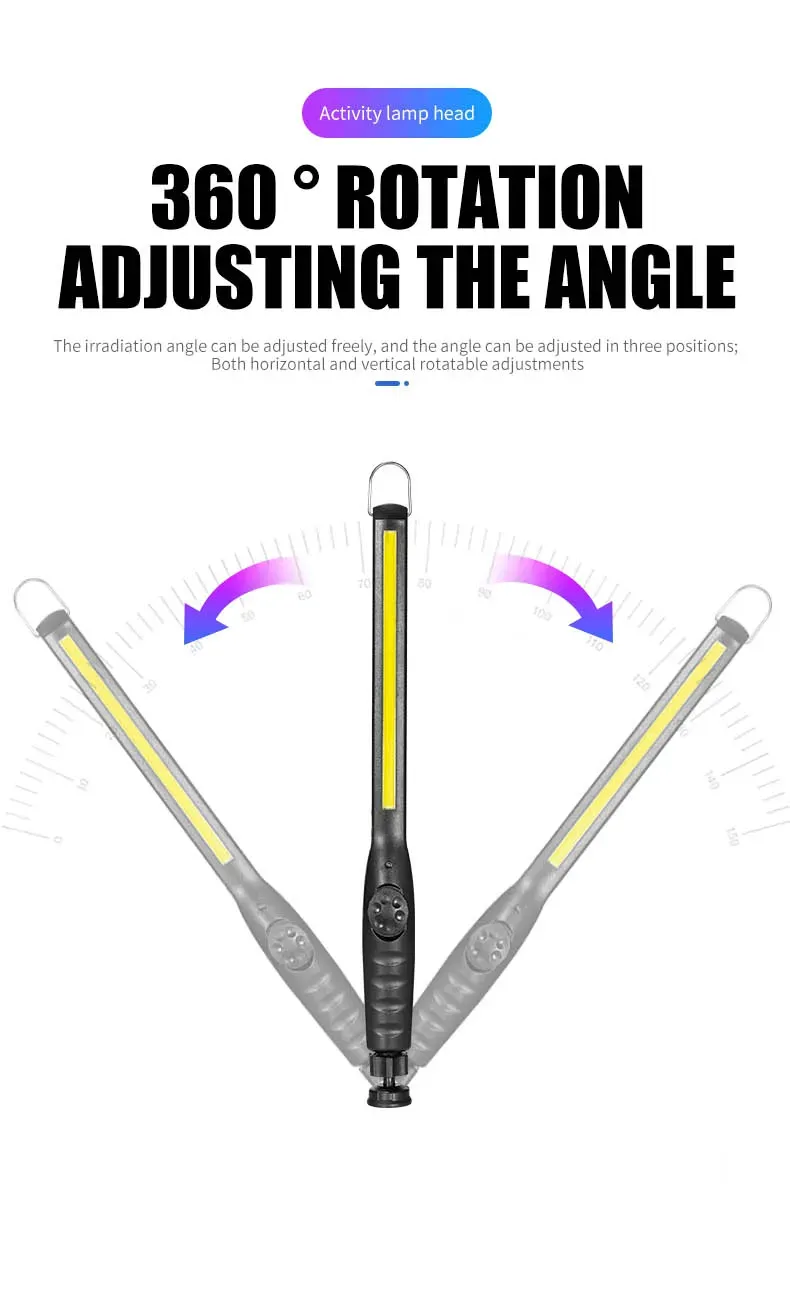 Lampe de travail en utilisation nocturne