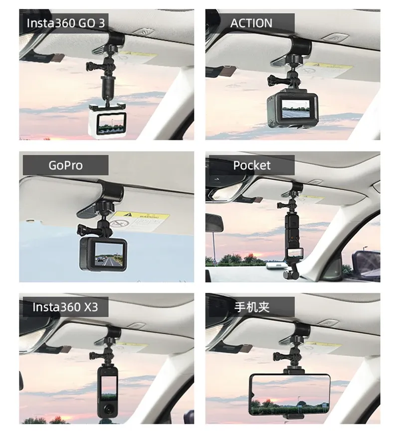 Accessoire de fixation pour caméra d'action