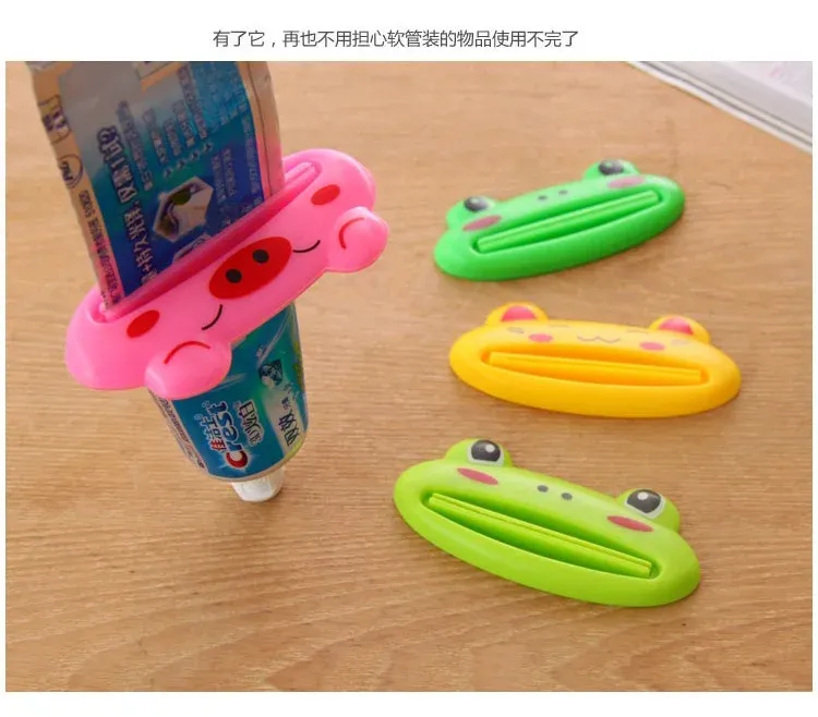 Distributeur de dentifrice accessoire de salle de bains
