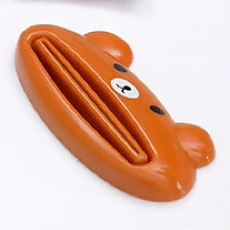Distributeur de dentifrice à rouleau, mignon motif dessin animé, pince de nettoyage pour tube, presse-tube pour enfants, accessoire de salle de bain 10