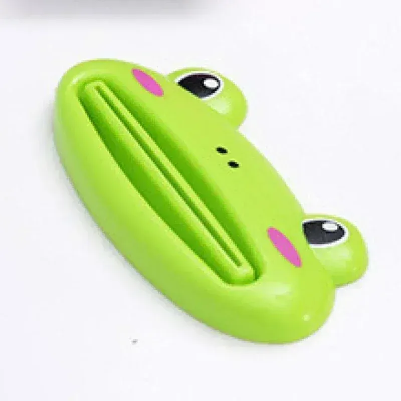 Distributeur de dentifrice à rouleau, mignon motif dessin animé, pince de nettoyage pour tube, presse-tube pour enfants, accessoire de salle de bain 11