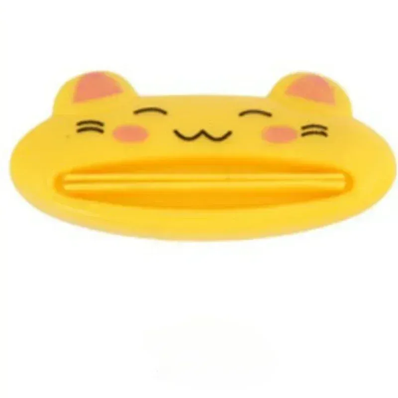 Distributeur de dentifrice à rouleau, mignon motif dessin animé, pince de nettoyage pour tube, presse-tube pour enfants, accessoire de salle de bain 9
