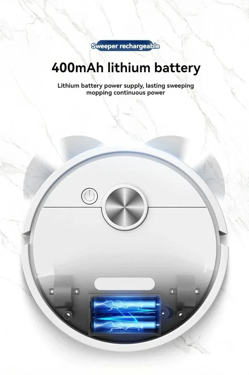Robot aspirateur sur tapis