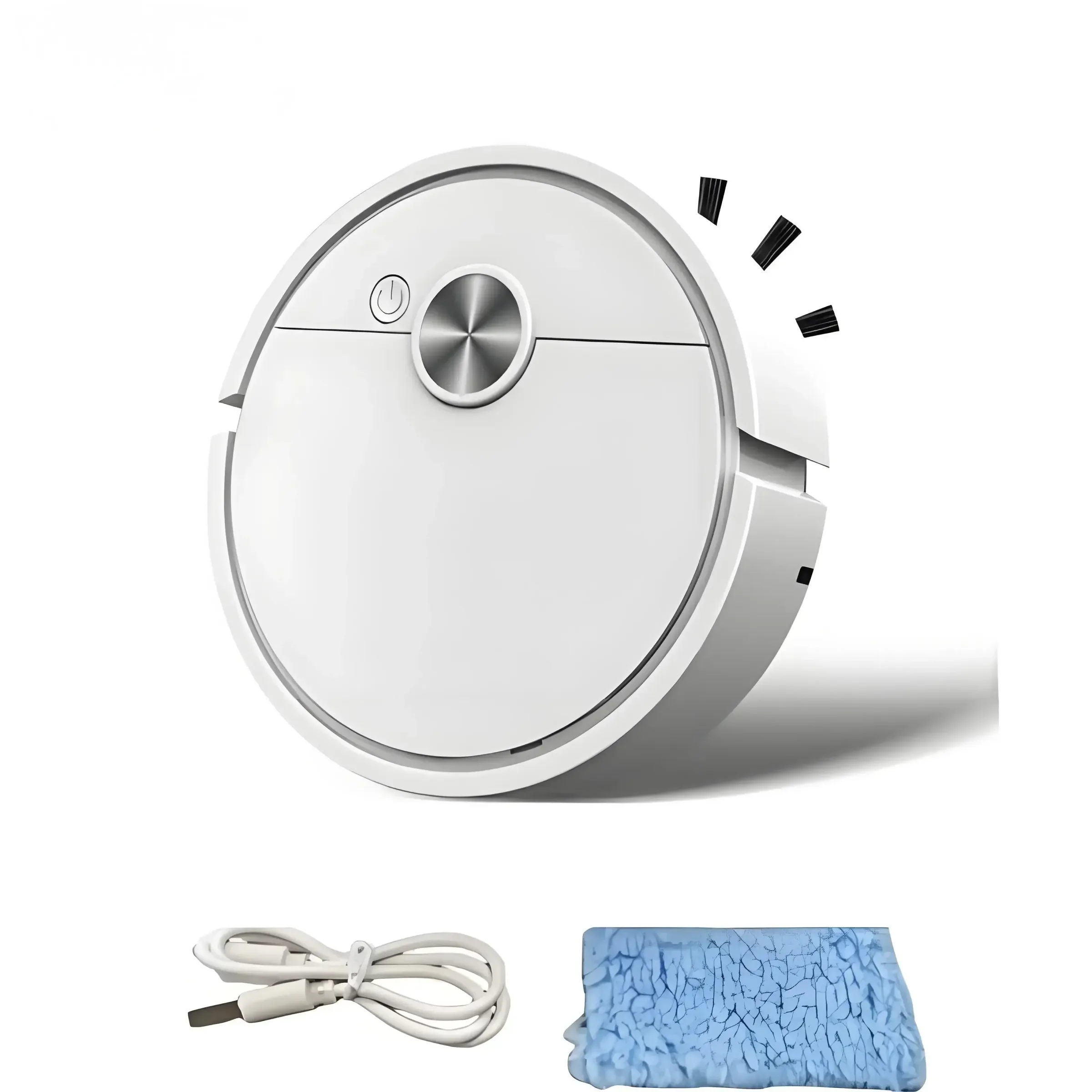 Robot aspirateur intelligent compact, avec aspiration et balayage intégrés, entièrement automatique 8