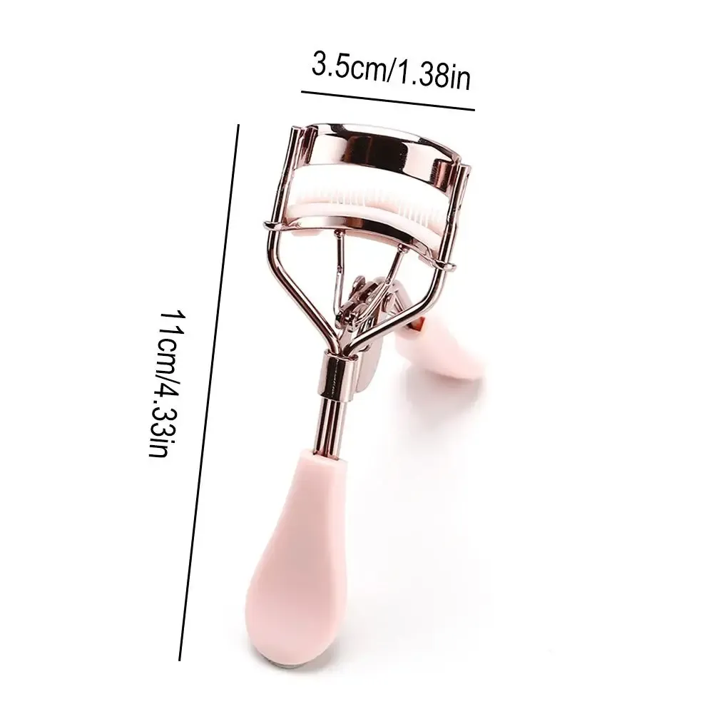 Recourbe-cils rose avec peigne, finition