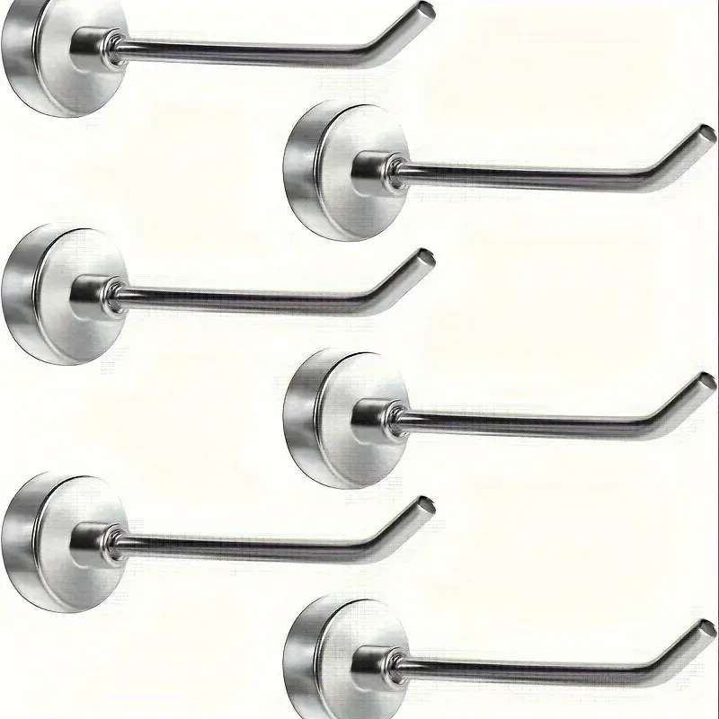 Crochets magnétiques robustes en métal, lot de 5, idéaux pour barbecue et cuisine 1