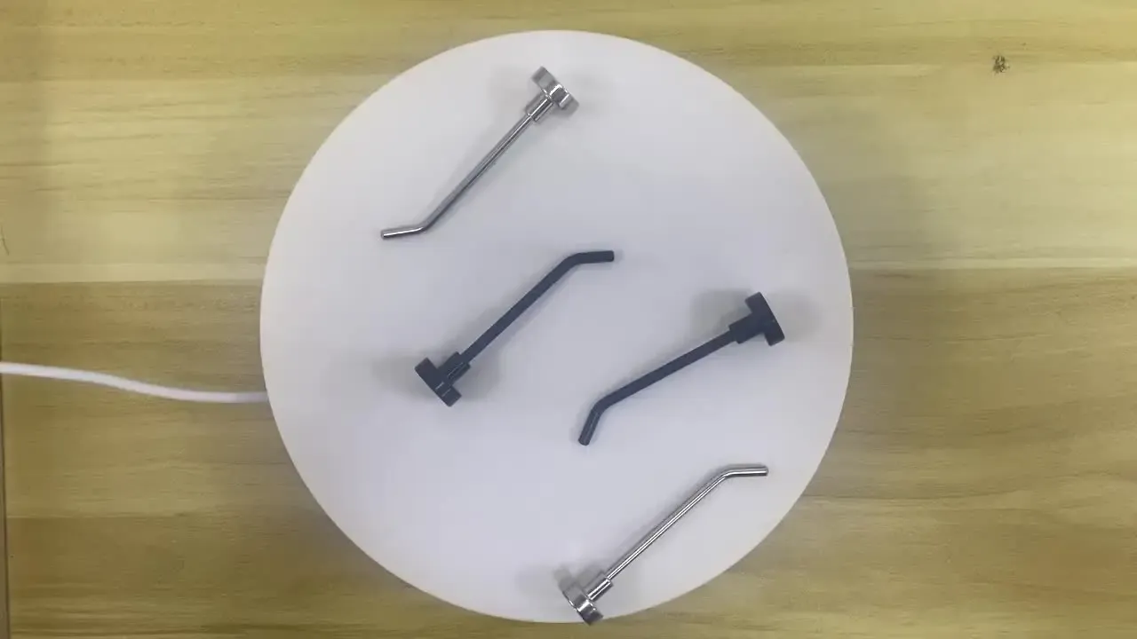 Ensemble de cinq crochets magnétiques en métal pour cuisine et barbecue
