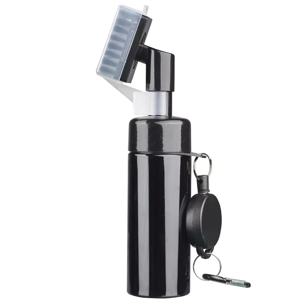 Brosse de nettoyage pour rainures de clubs de golf avec flacon pulvérisateur anti-fuite 9