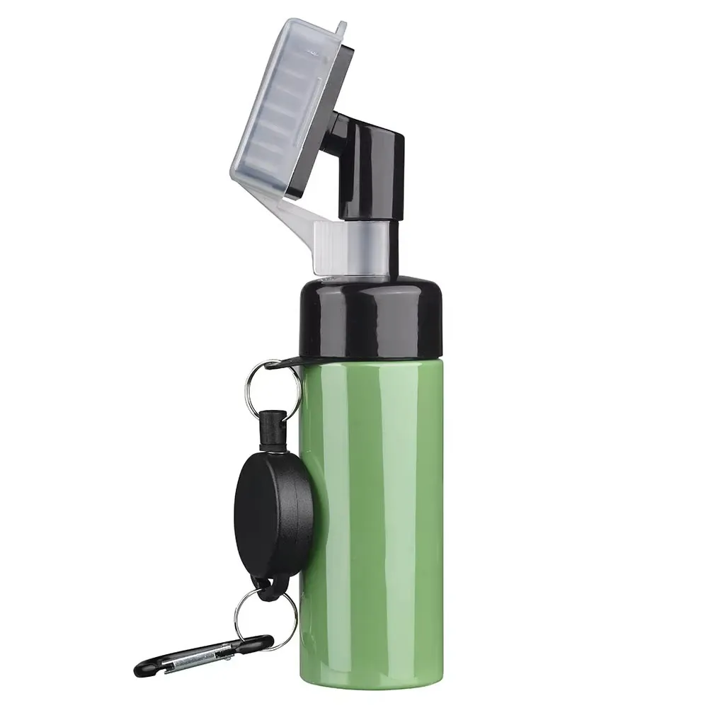 Brosse de nettoyage pour rainures de clubs de golf avec flacon pulvérisateur anti-fuite 7
