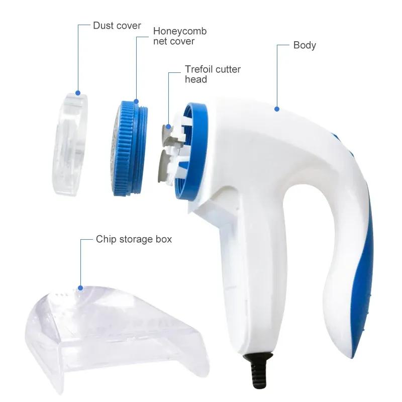 Dissolvant de peluches électrique pour vêtements, rasoir anti-bouloches pour pulls, rideaux et tapis (prise UE/US) 3