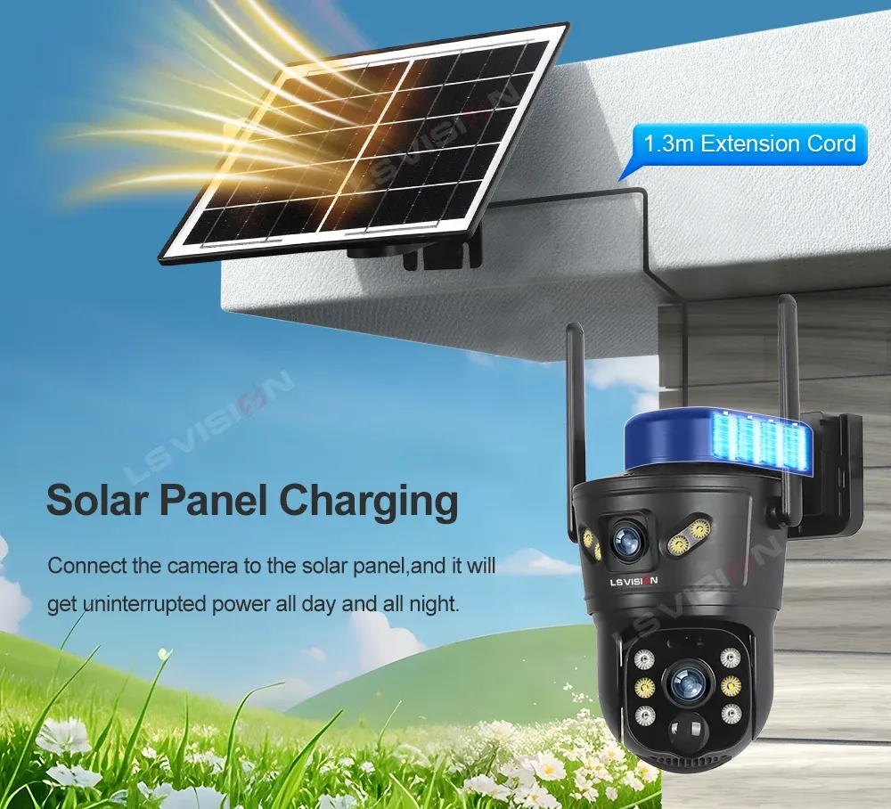 Alimentation par panneau solaire