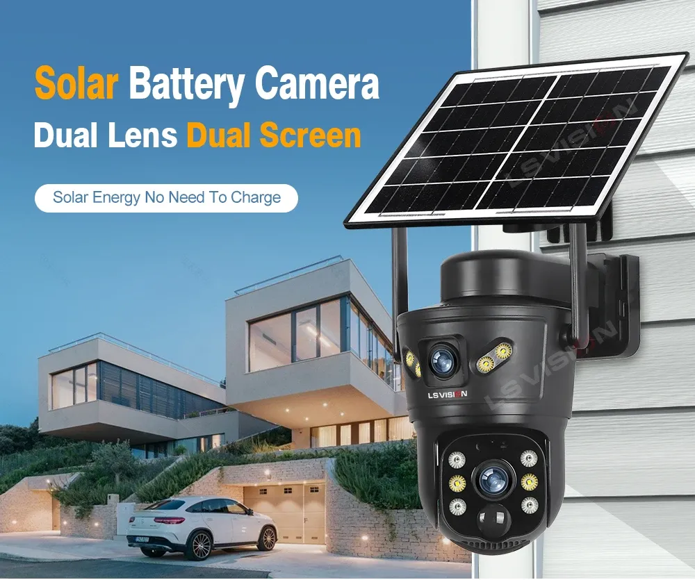 Caméra solaire LS VISION vue d'ensemble