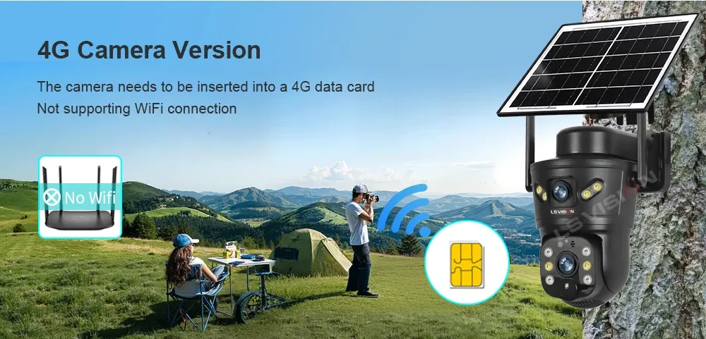 Version caméra 4G