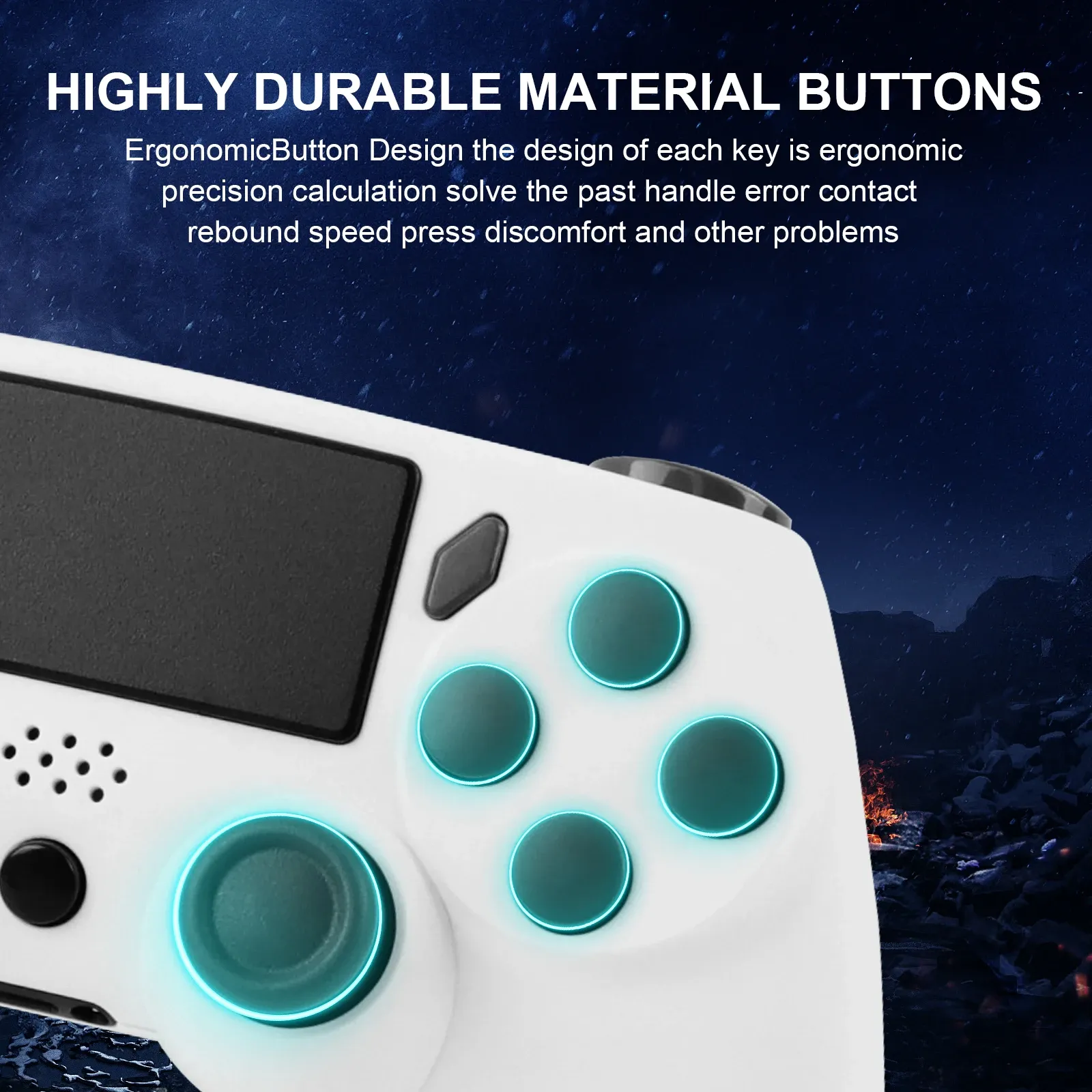 Boutons en matériaux durables
