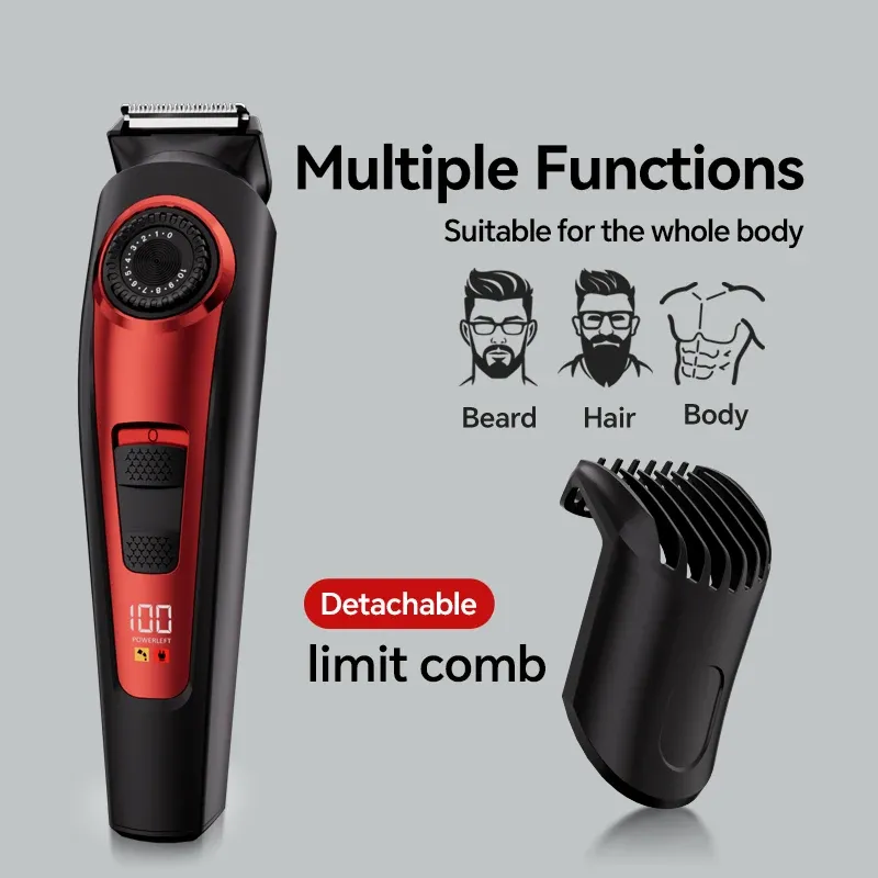 Tondeuse à cheveux USB, finitions et design