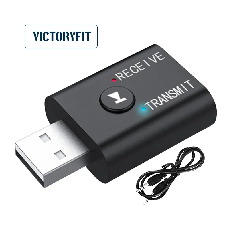Adaptateur audio Bluetooth 2-en-1, émetteur-récepteur USB