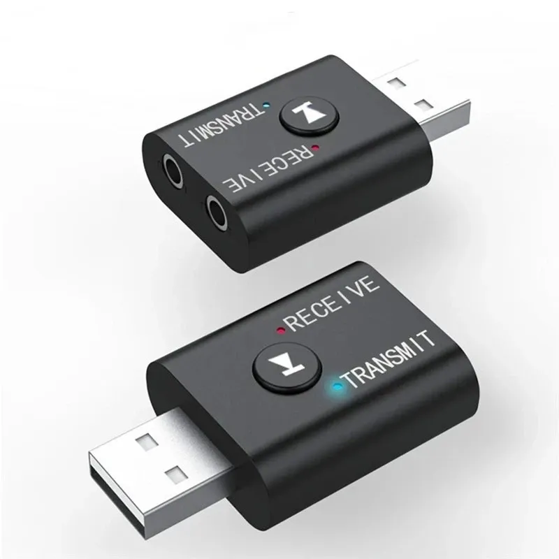 Adaptateur audio Bluetooth 2-en-1, émetteur-récepteur USB 2