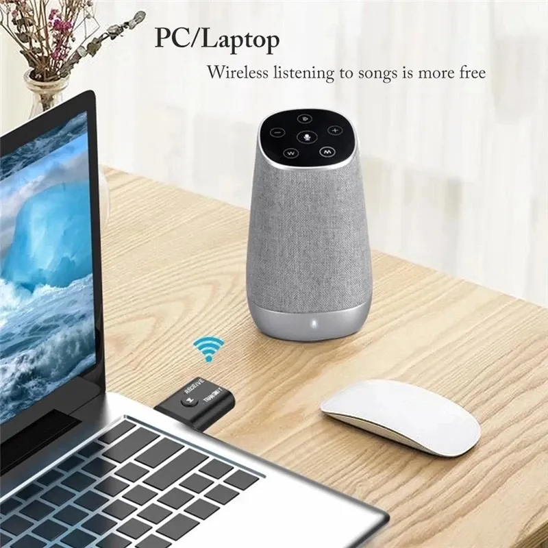 Adaptateur audio Bluetooth 2-en-1, émetteur-récepteur USB 6