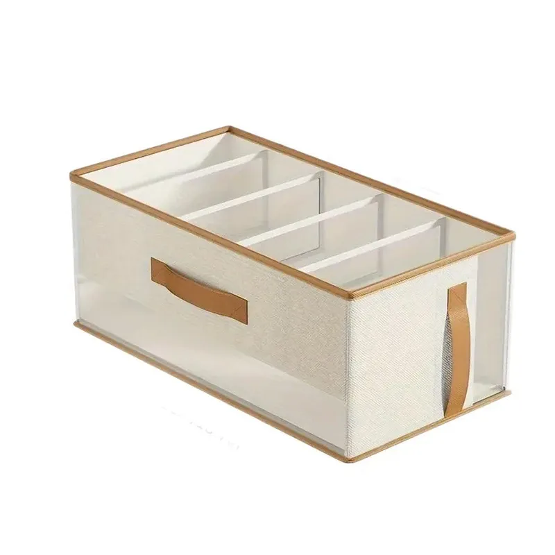 Boîte de rangement pliable pour sacs à main - Organisateur à compartiments ouverts et design gain de place, pour sacs fourre-tout, sacs à dos, chaussures et vêtements 7