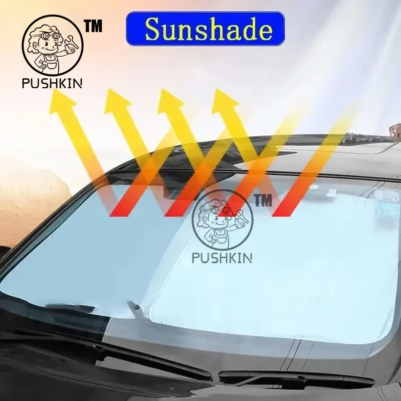 Pare-soleil pliable pour pare-brise Jaecoo 5 J5 (2026-2027), protection UV et réflecteur 3