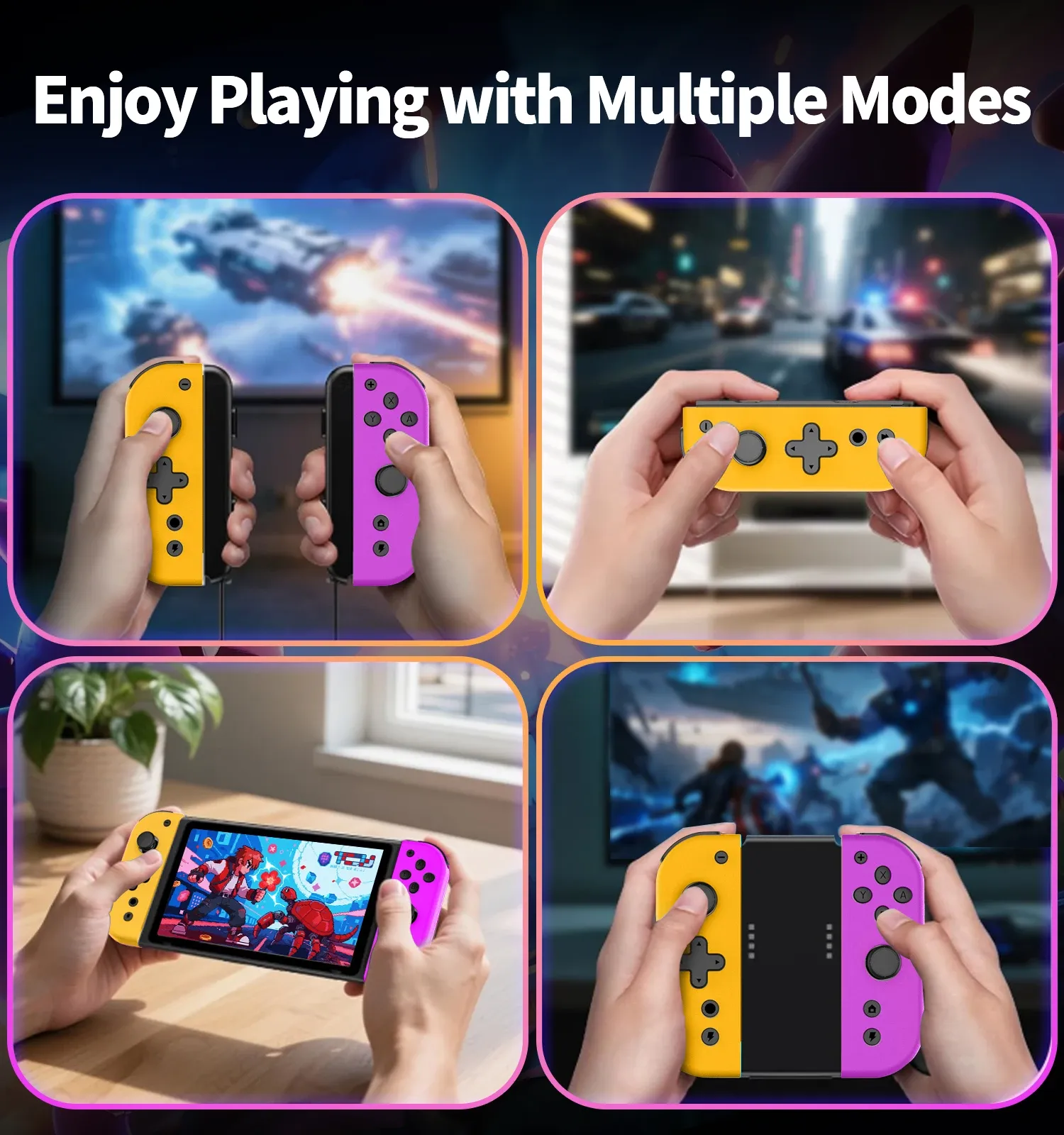 Joy-Con L/R sans fil, vue d'ensemble
