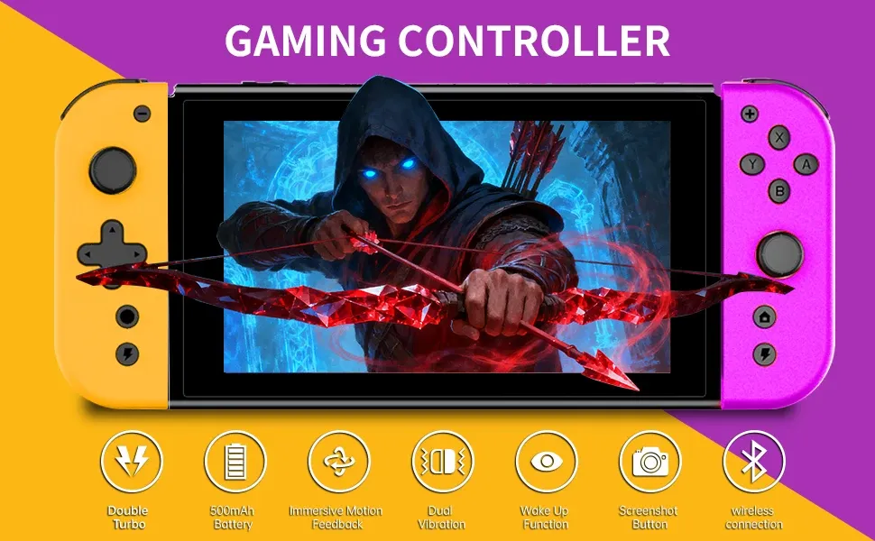 Manettes Joy-Con L/R sans fil pour Nintendo Switch