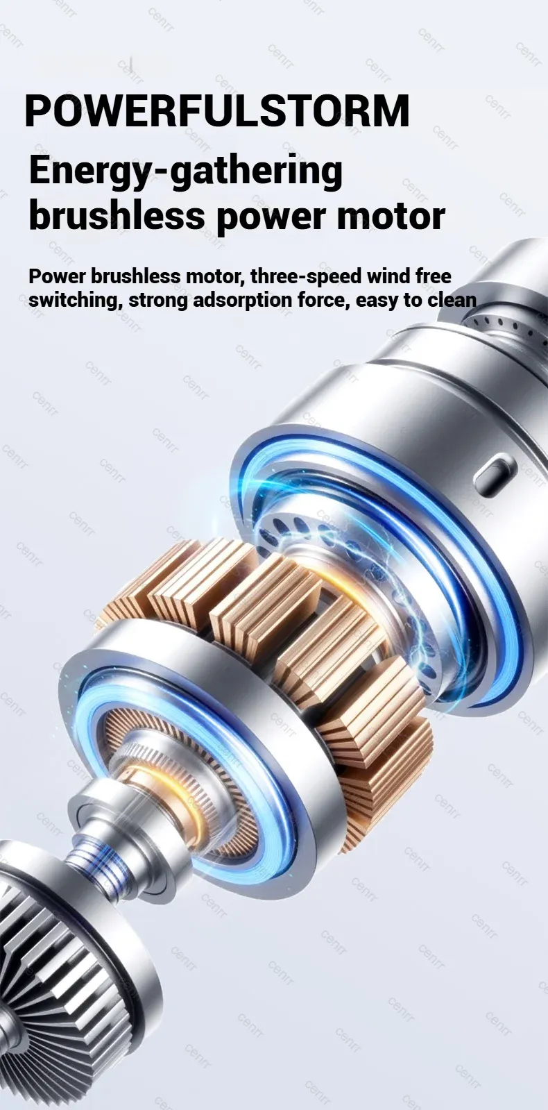 Détails de conception de l'aspirateur