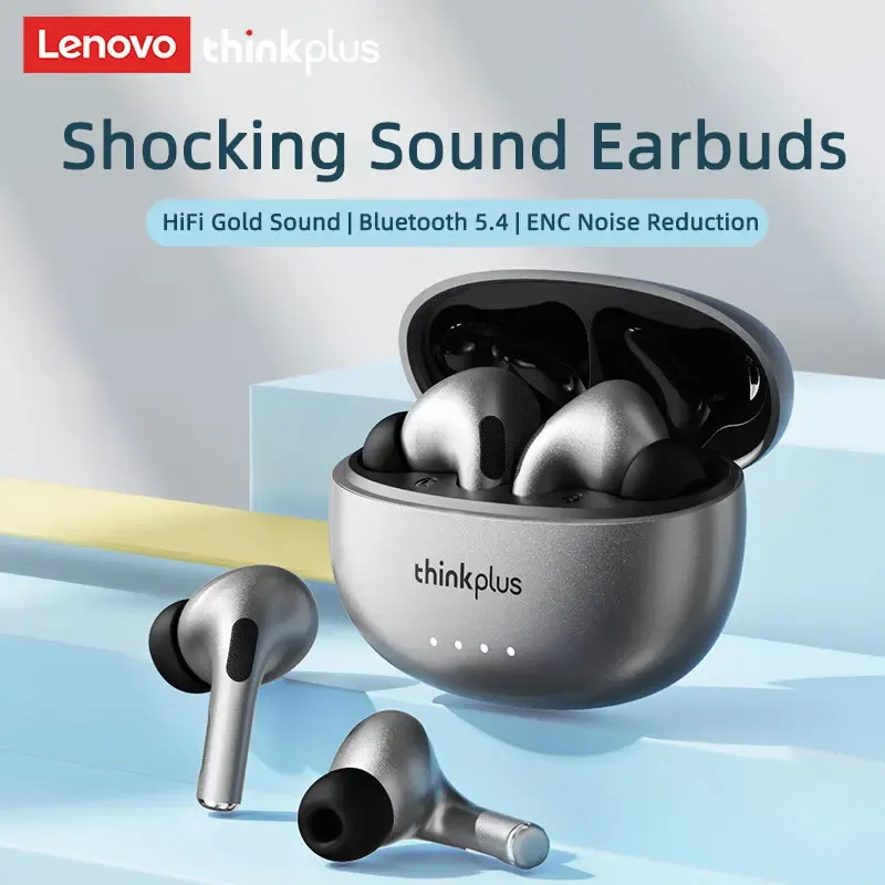 Écouteurs sans fil Lenovo LP5 Pro Bluetooth 5.4 TWS, son HiFi, appels HD avec microphone 2