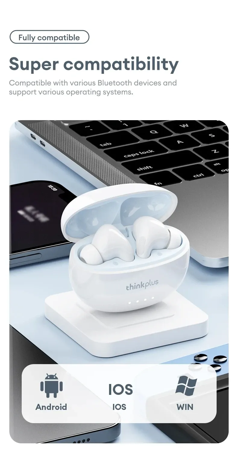 Lenovo LP5 Pro, appels HD