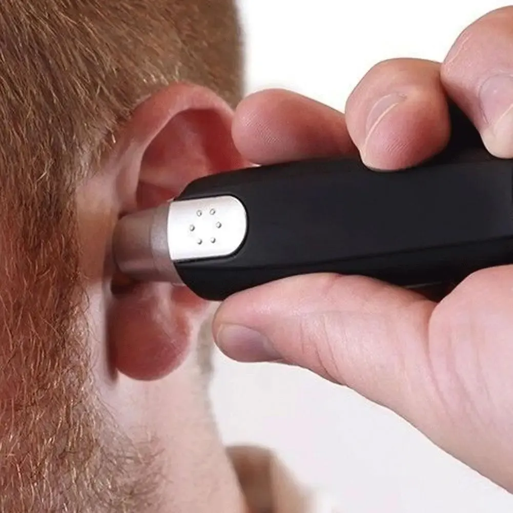 Tondeuse sans fil pour le nez et les oreilles, toilettage indolore du visage et des sourcils 2