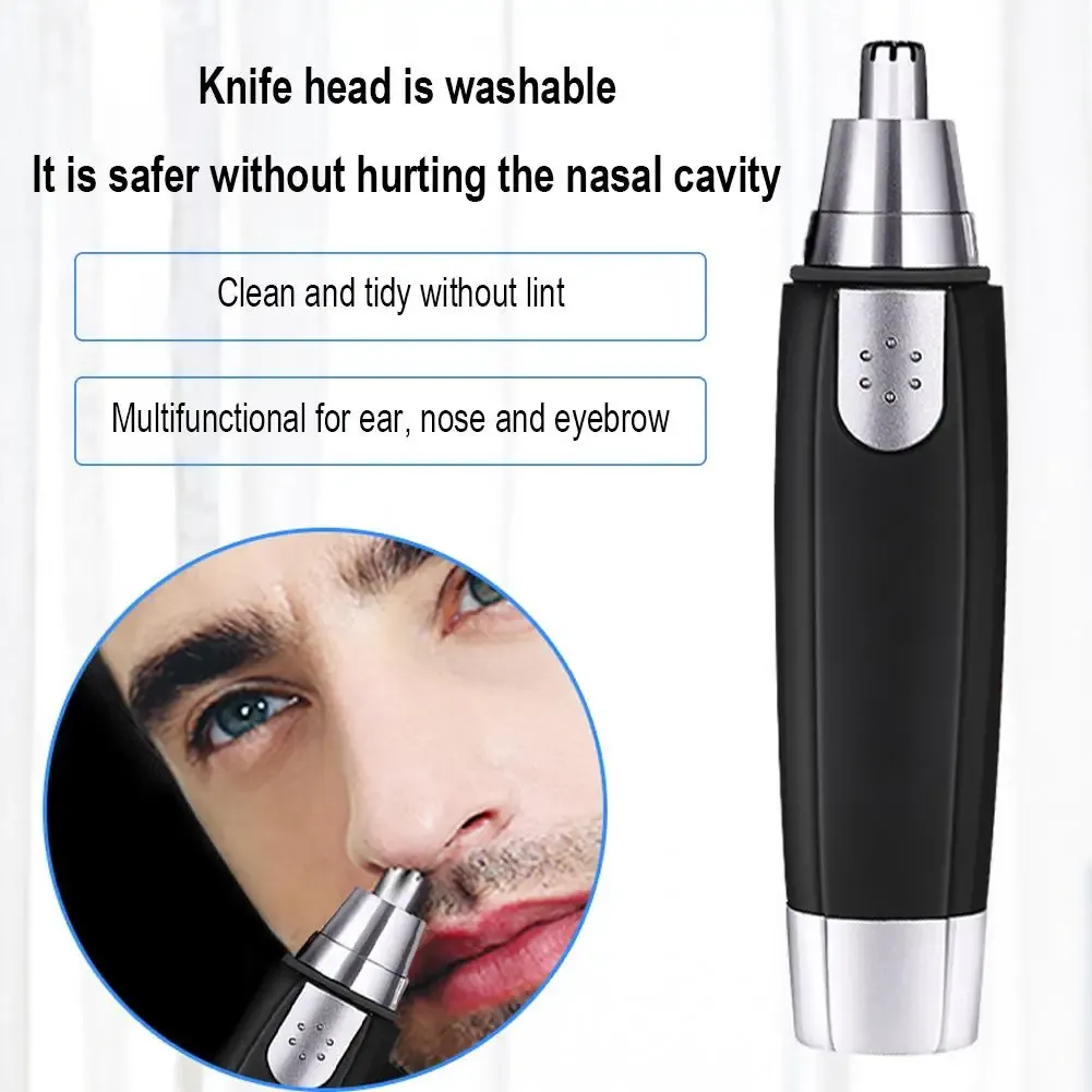 Tondeuse sans fil pour le nez et les oreilles, vue d'ensemble