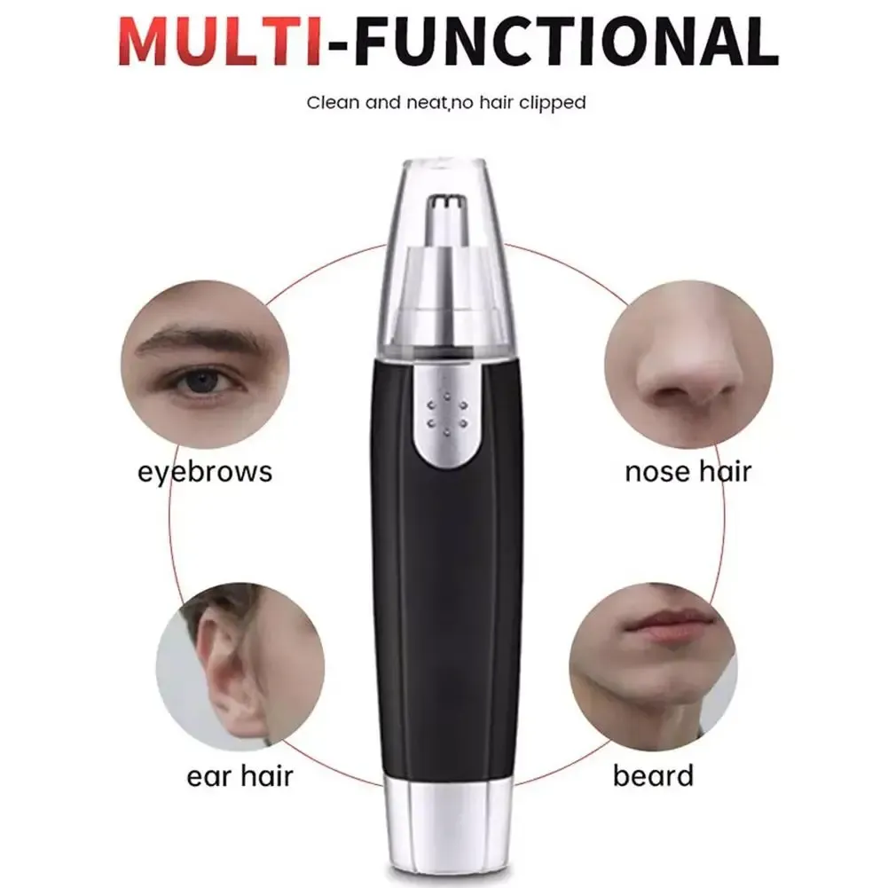 Tondeuse sans fil pour le nez et les oreilles, accessoires